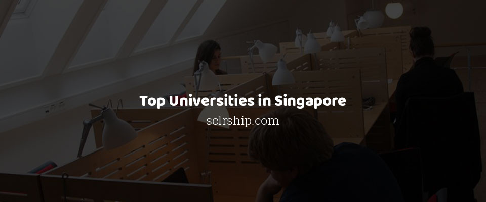 Feature image for Top Universities in Singapore