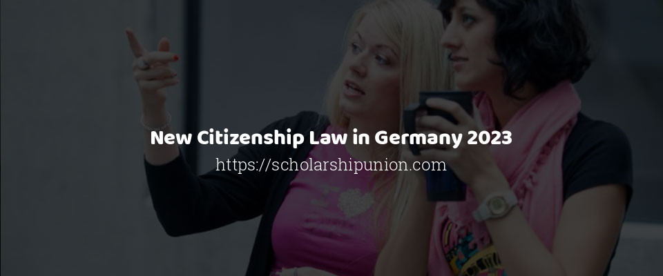 Feature image for New Citizenship Law in Germany 2023
