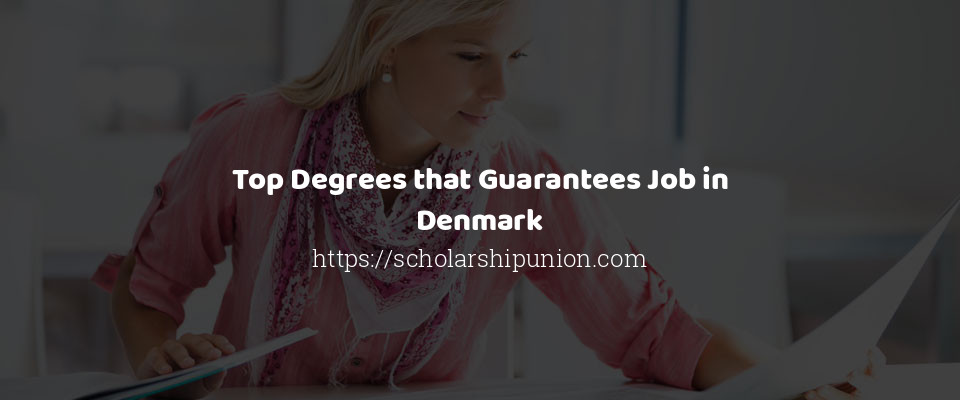 Feature image for Top Degrees that Guarantees Job in Denmark