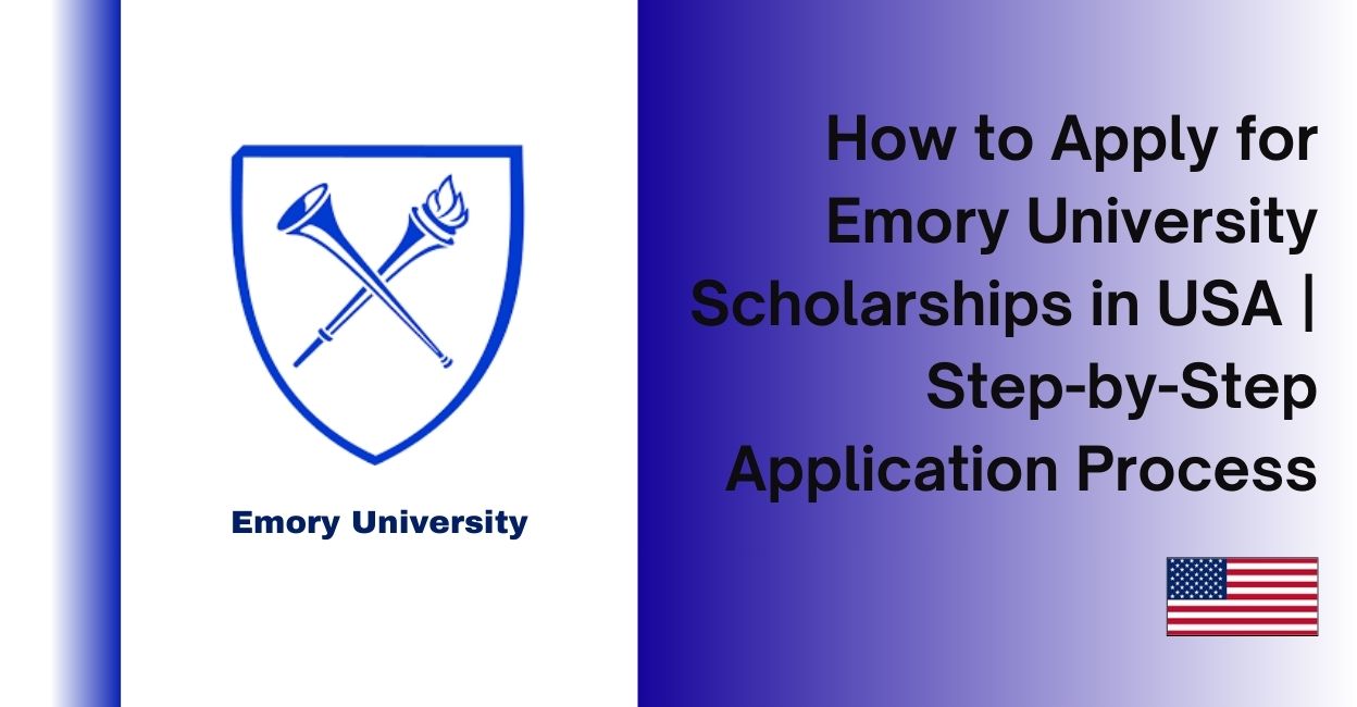 Feature image for How to Apply for Emory University Scholarship in USA | Step-by-Step Application Process