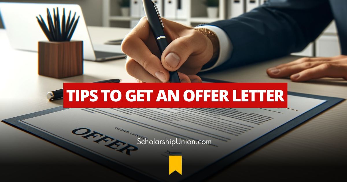 Feature image for Tips to Get an Offer Letter