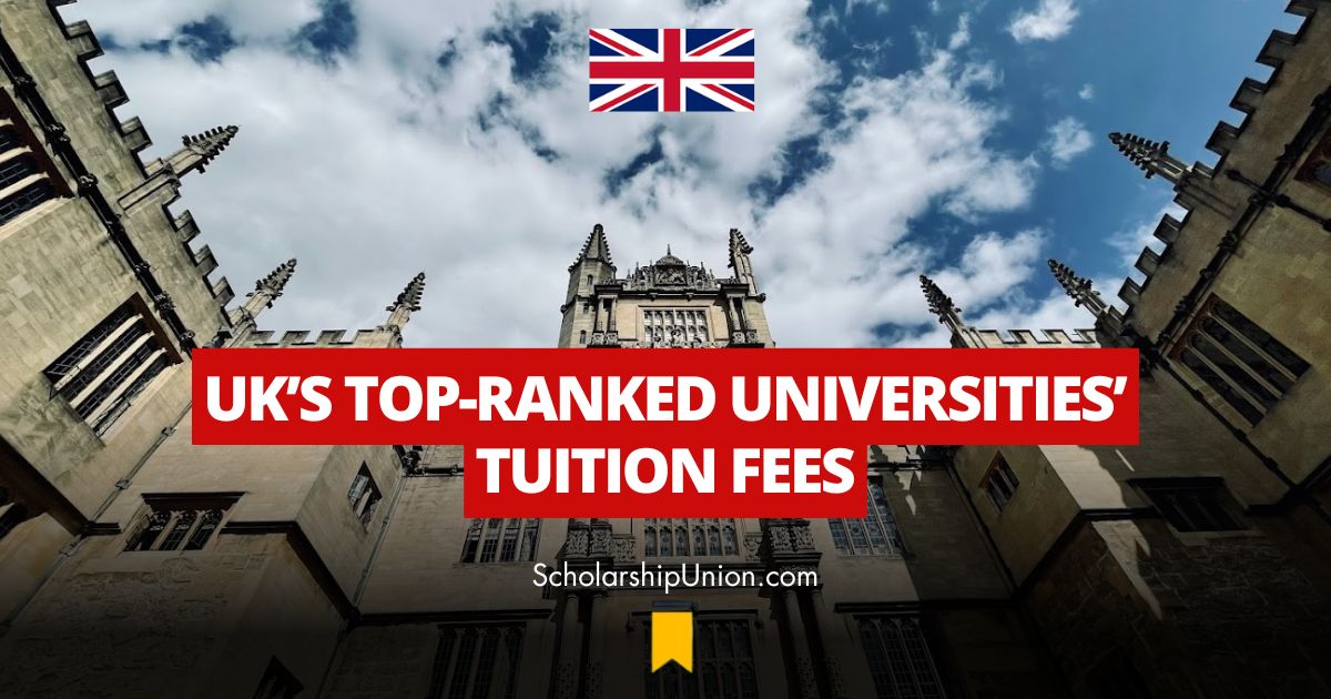 Feature image for UK’s Top-Ranked Universities’ Tuition Fees 2024