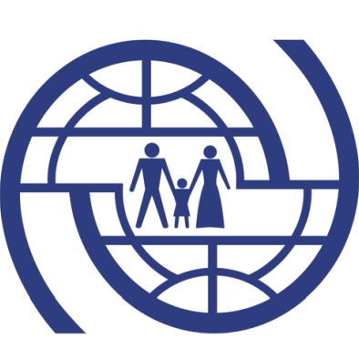 Logo for International Organization for Migration