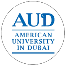Logo of American University in Dubai