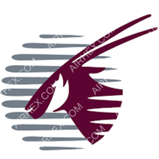 Logo of Qatar Airways