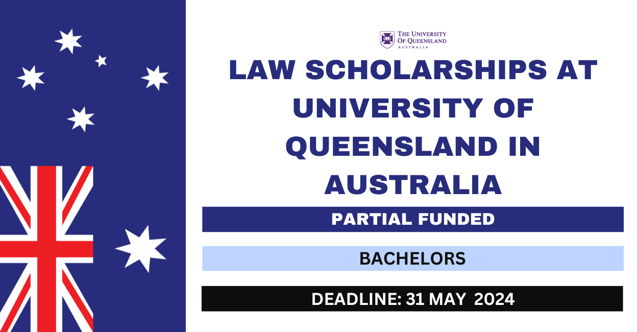 Feature image for Law Scholarships at University of Queensland in Australia 2024-25