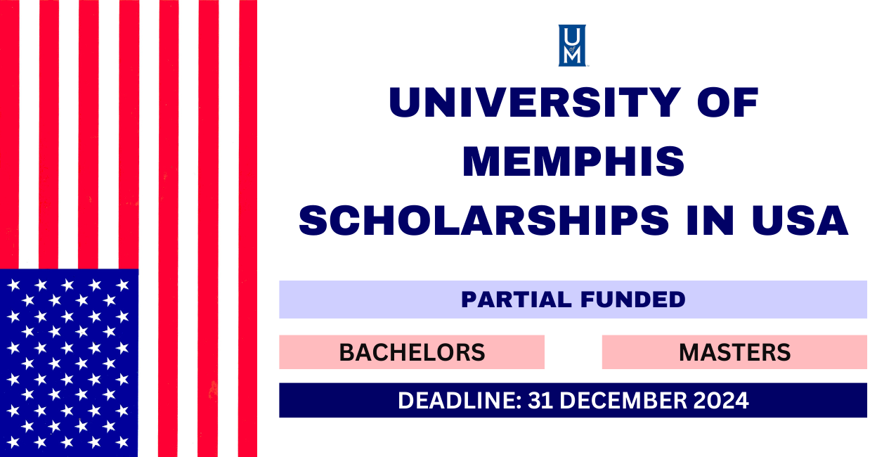 Feature image for University of Memphis Scholarships in USA 2024-25