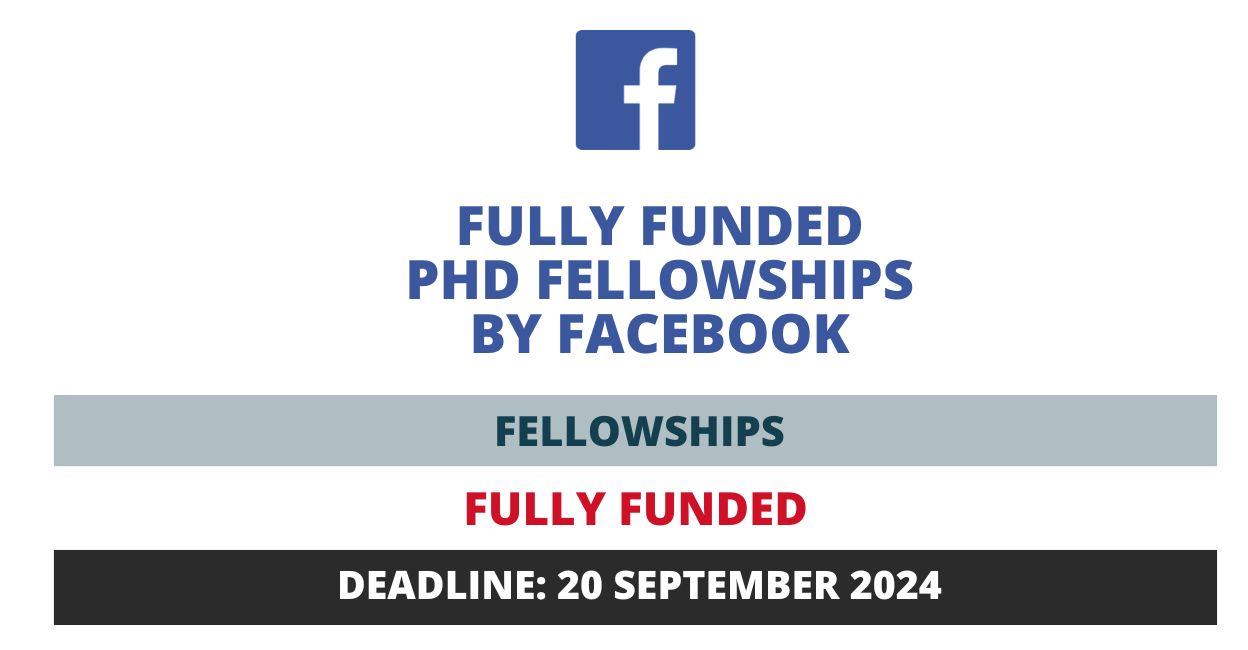Feature image for Fully Funded PhD Fellowship by Facebook 2024