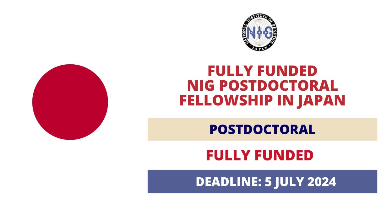 Feature image for Fully Funded NIG Postdoctoral Fellowship in Japan 2024