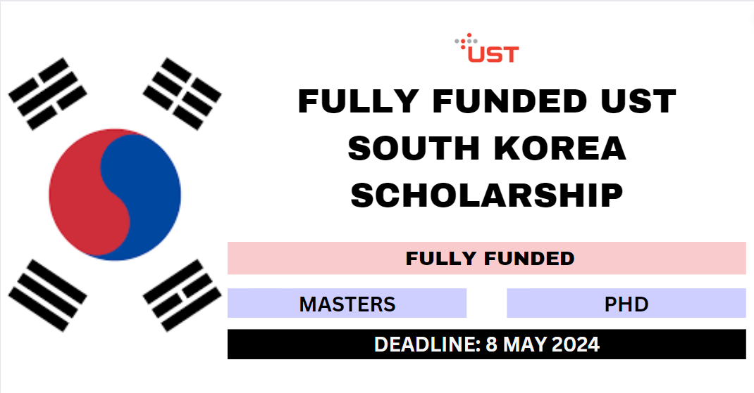 Feature image for Fully Funded UST South Korea Scholarship 2024-25