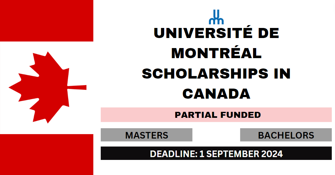 Feature image for Université de Montréal Scholarships in Canada 2024-25
