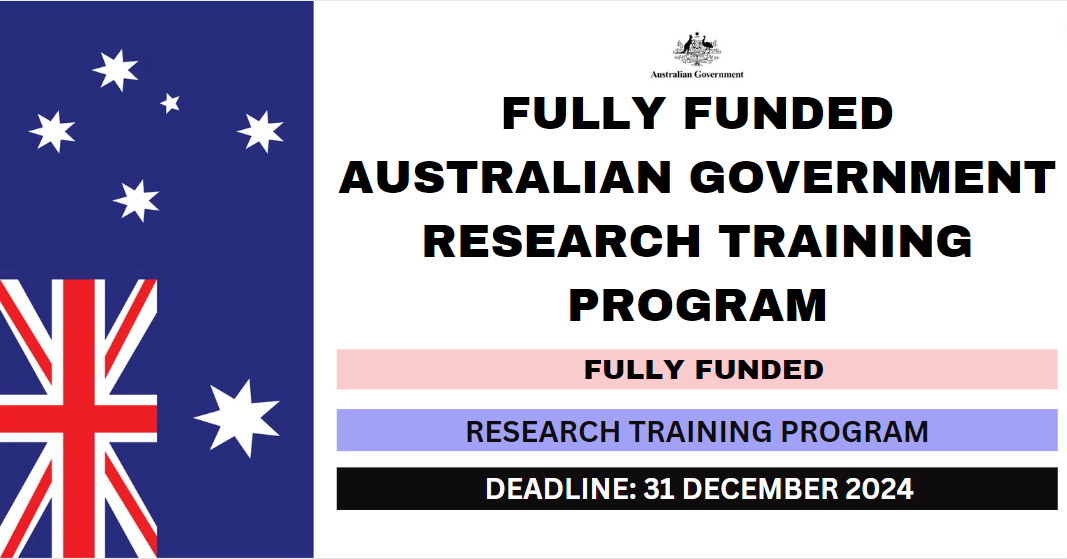 Feature image for Fully Funded Australian Government Research Training Program 2024-25