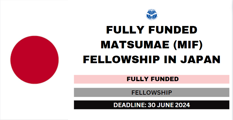 Feature image for Fully Funded Matsumae (MIF) Fellowship in Japan 2025