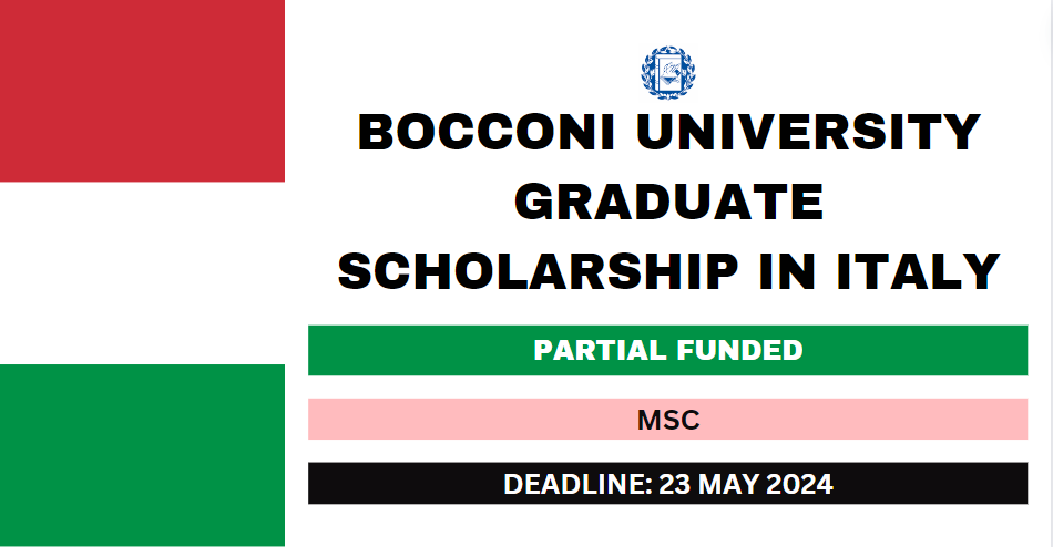 Feature image for Bocconi University Graduate Scholarship in Italy 2024-25