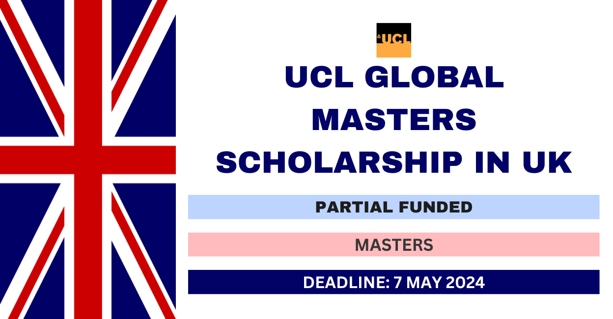 Feature image for UCL Global Masters Scholarship in UK 2024-25