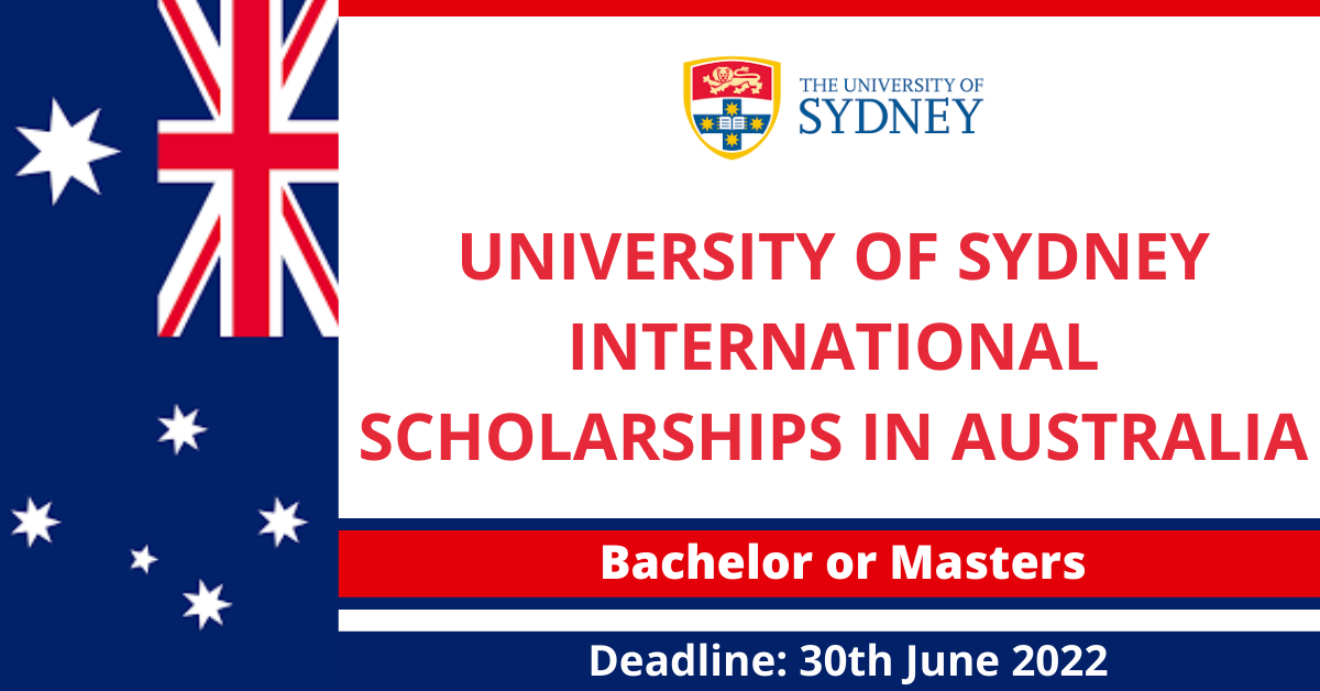 Feature image for University of Sydney International Scholarships in Australia