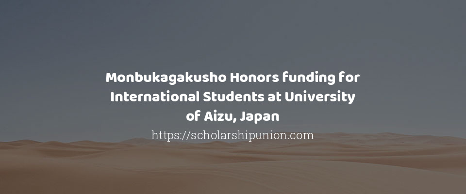 Feature image for Monbukagakusho Honors funding for International Students at University of Aizu, Japan