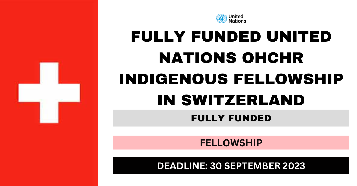 Feature image for Fully Funded United Nations OHCHR Indigenous Fellowship in Switzerland 2024
