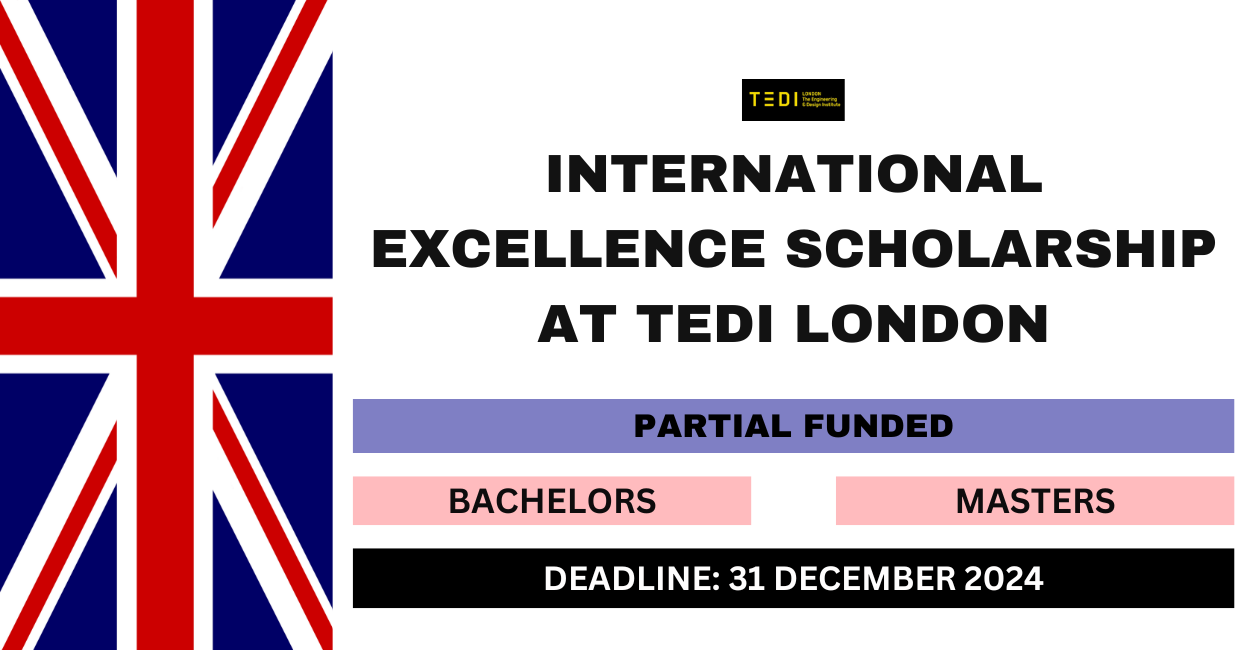 Feature image for International Excellence Scholarship at TEDI London 2024