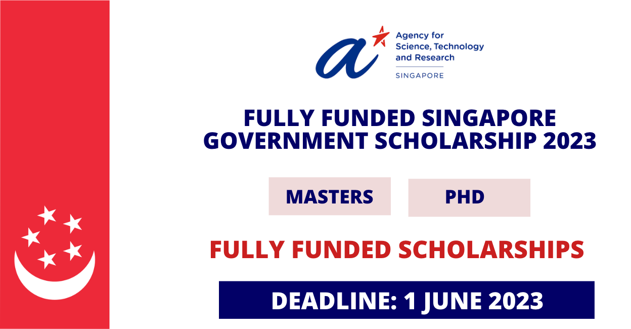 Feature image for Fully Funded Singapore Government Scholarship 2023