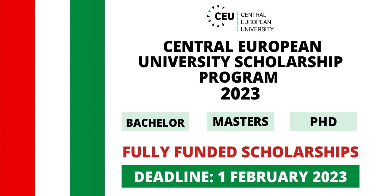Feature image for Fully Funded Scholarship at Central European University in Hungary 2023