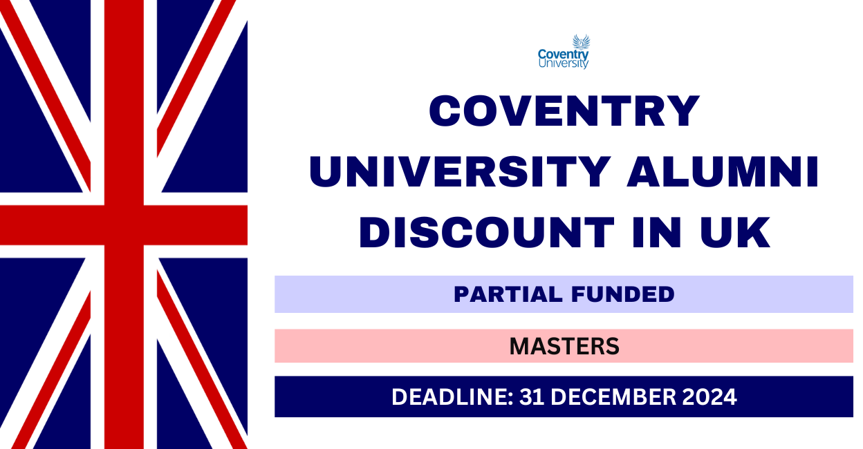 Feature image for Coventry University Alumni Discount in UK 2024