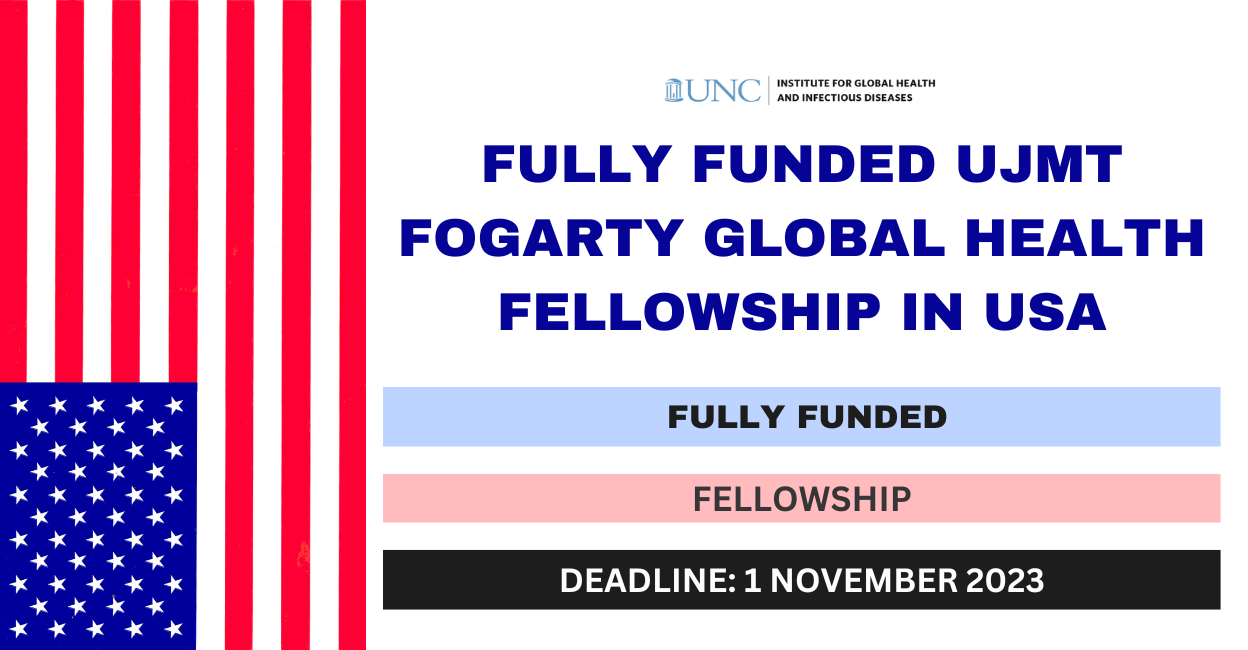 Feature image for Fully Funded UJMT Fogarty Global Health Fellowship in USA 2024