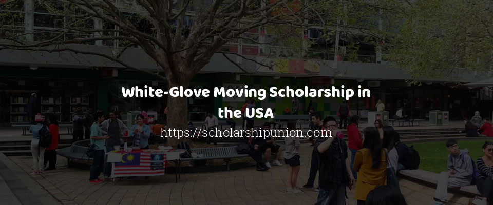 Feature image for White-Glove Moving Scholarship in the USA