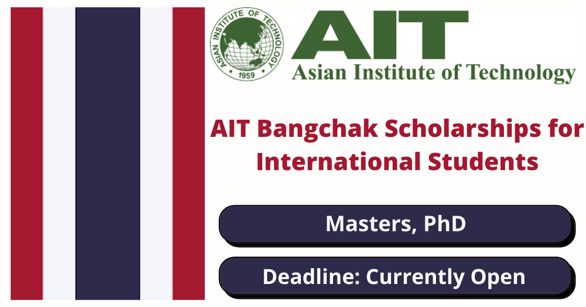 Feature image for AIT Bangchak Scholarships for International Students