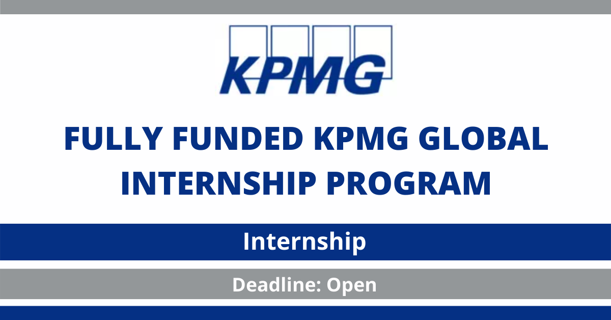 Feature image for Fully funded KPMG Global Internship Program