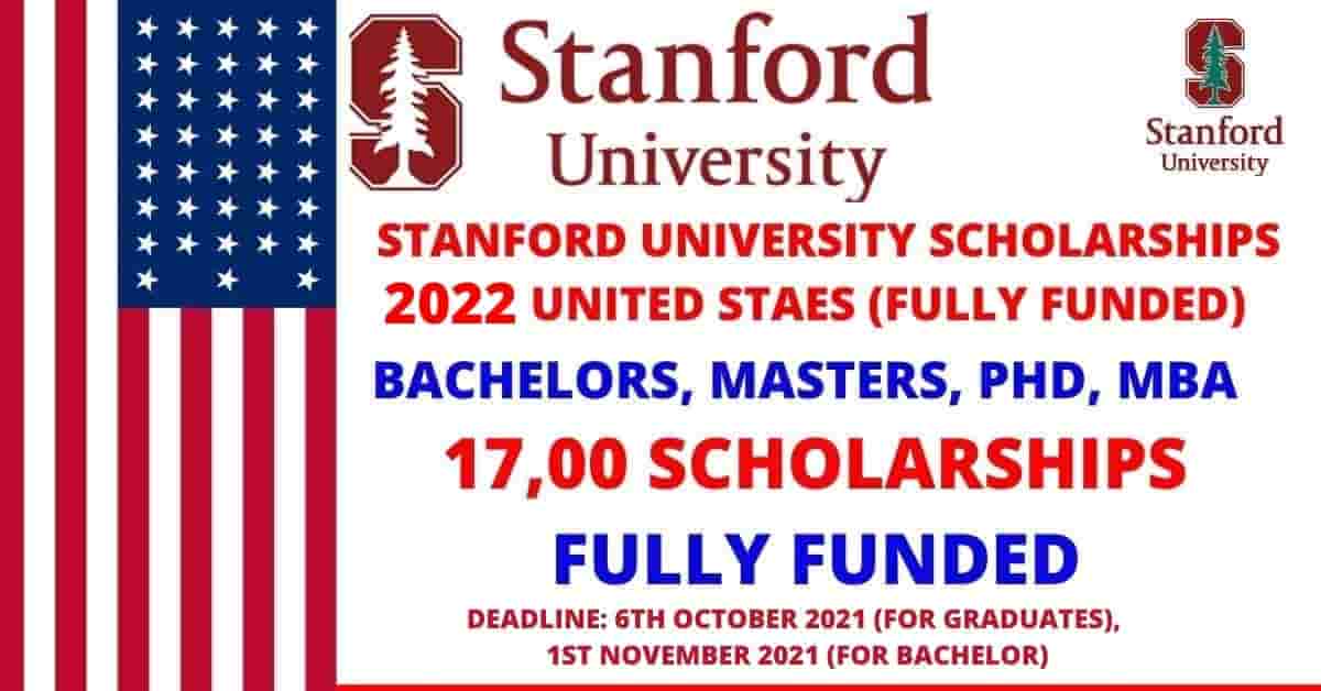 Feature image for Fully Funded Stanford University Scholarships in USA