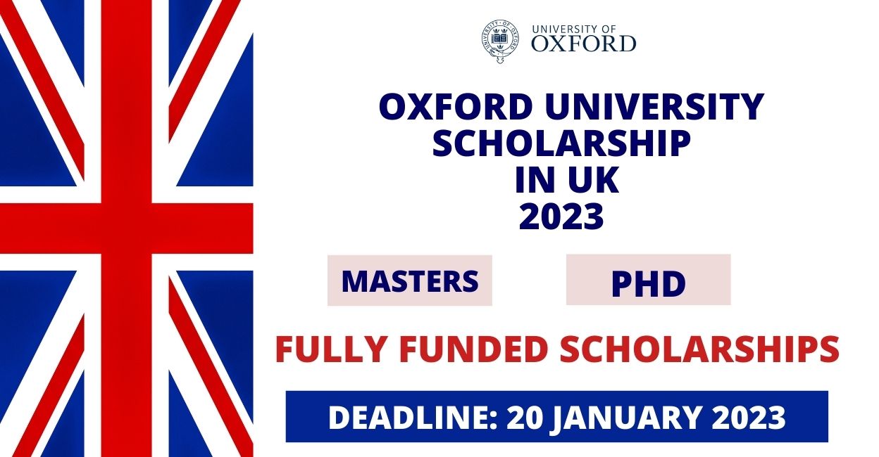 Feature image for Fully Funded Scholarship at Oxford University in UK 2023