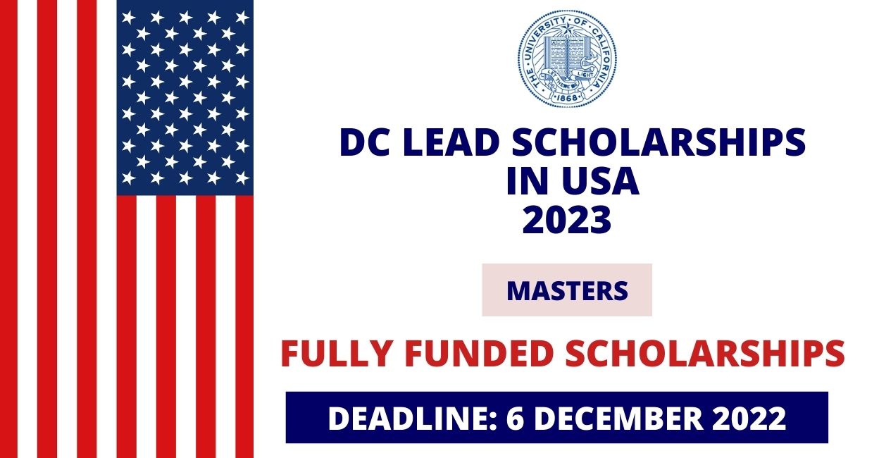 Feature image for Fully Funded DC Lead Scholarships in US 2023