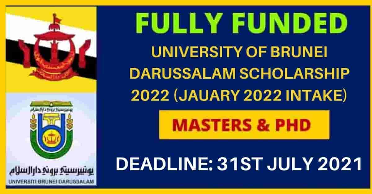 Feature image for Fully Funded UBD Scholarship Program in Brunei