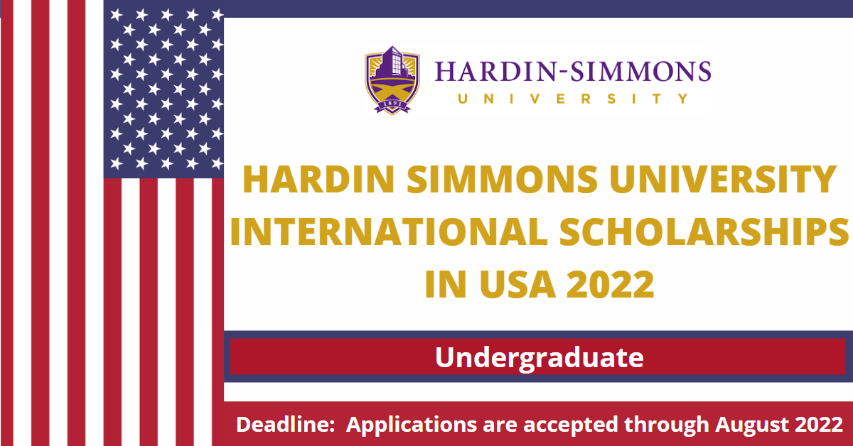 Feature image for Hardin Simmons University International Scholarships in USA 2022