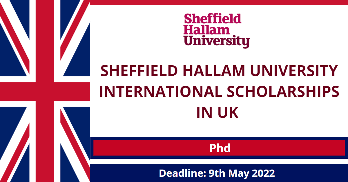 Feature image for Sheffield Hallam University International scholarships in UK