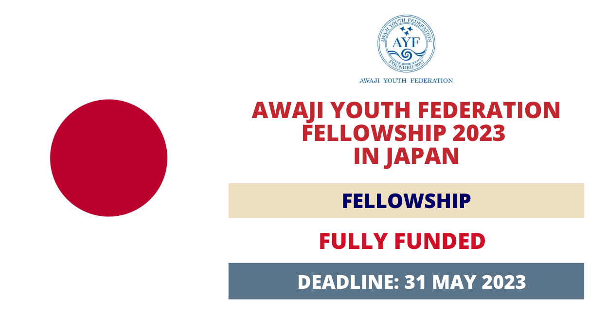 Feature image for Fully Funded Awaji Youth Federation Fellowship 2023 in Japan