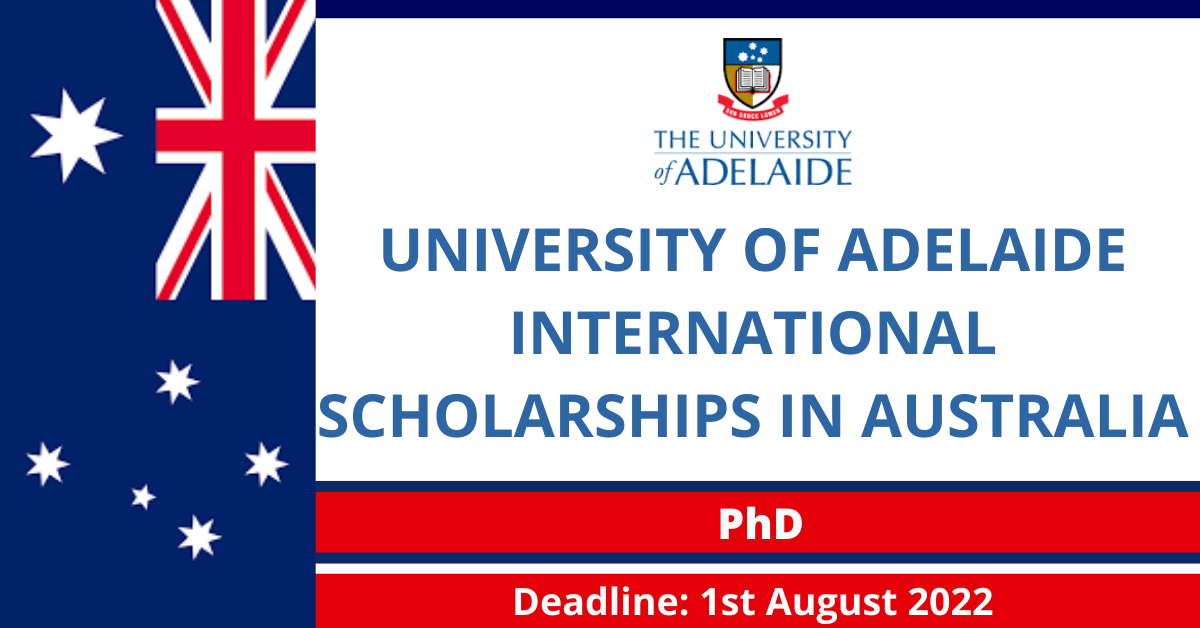 Feature image for University of Adelaide International Scholarships in Australia