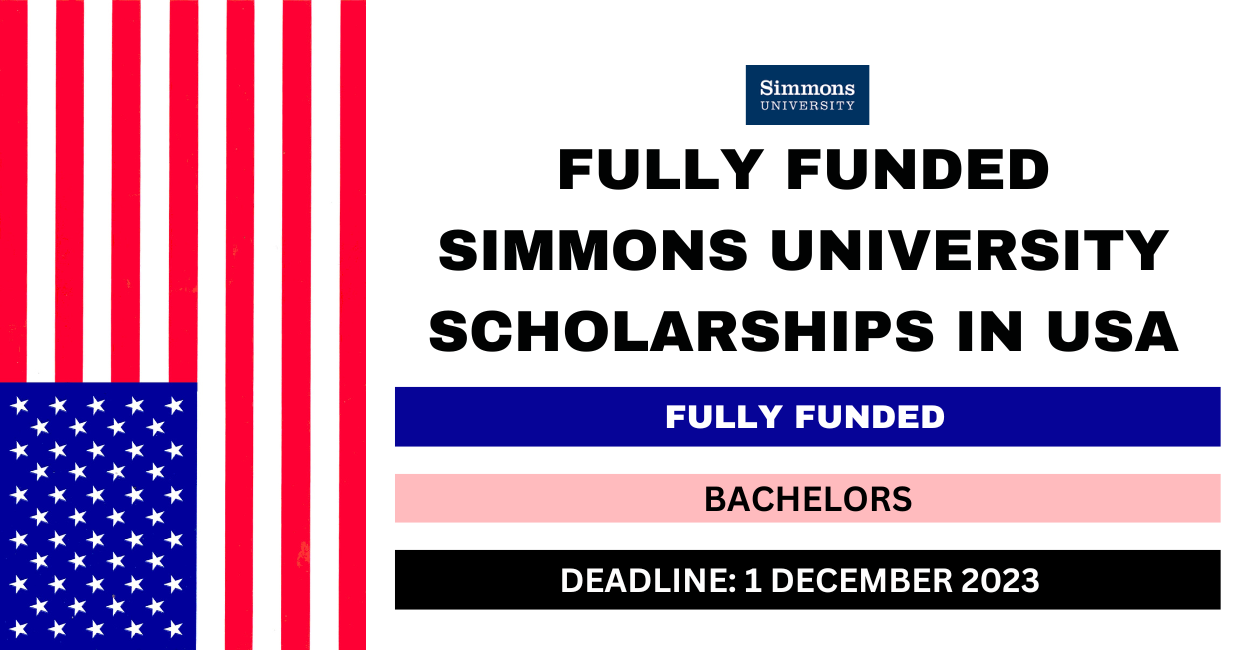 Feature image for Fully Funded Simmons University Scholarships in USA 2024