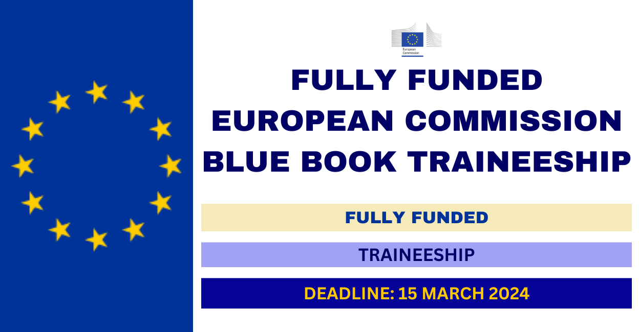 Feature image for Fully Funded European Commission Blue Book Traineeship 2024