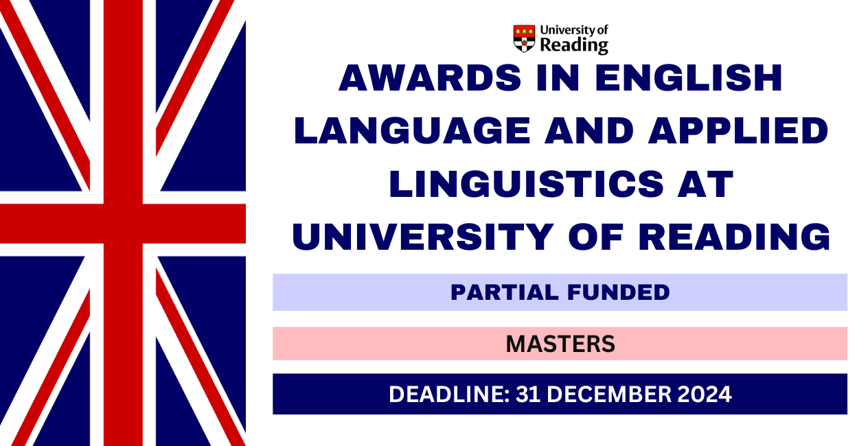 Feature image for Awards in English Language and Applied Linguistics at University of Reading
