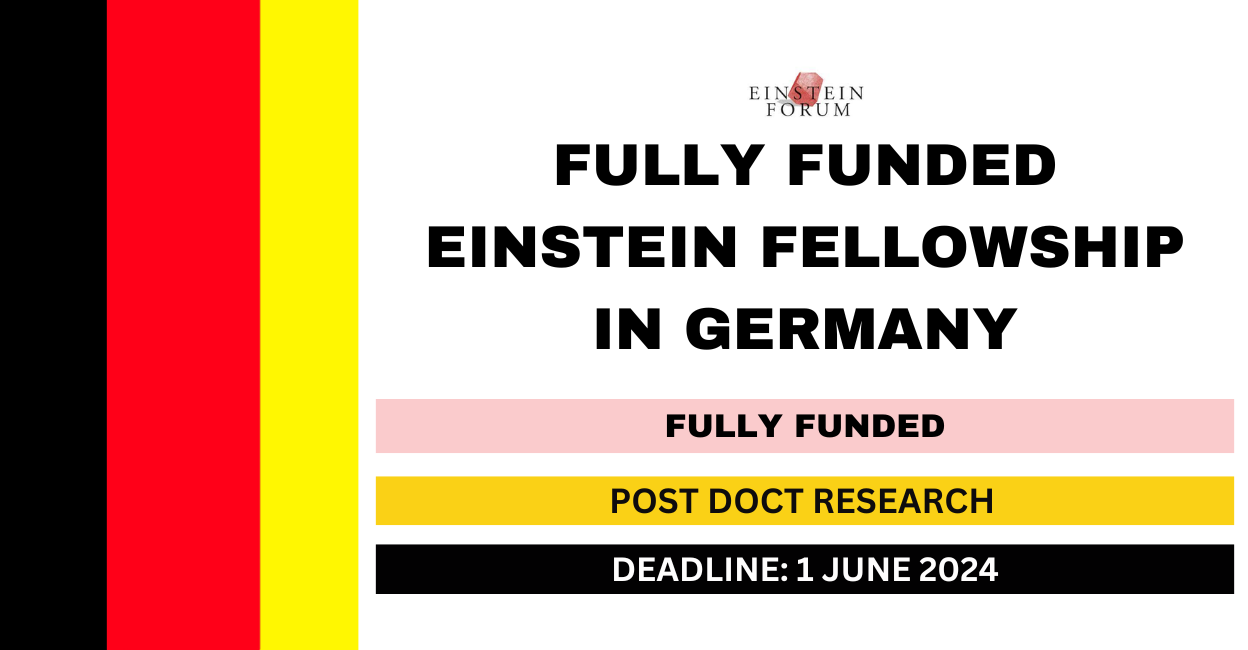 Feature image for Fully Funded Einstein Fellowship in Germany 2024-25