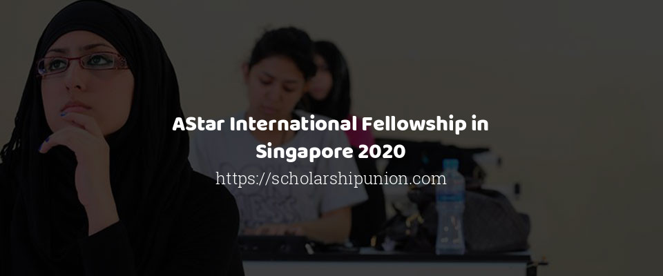 Feature image for AStar International Fellowship in Singapore 2020