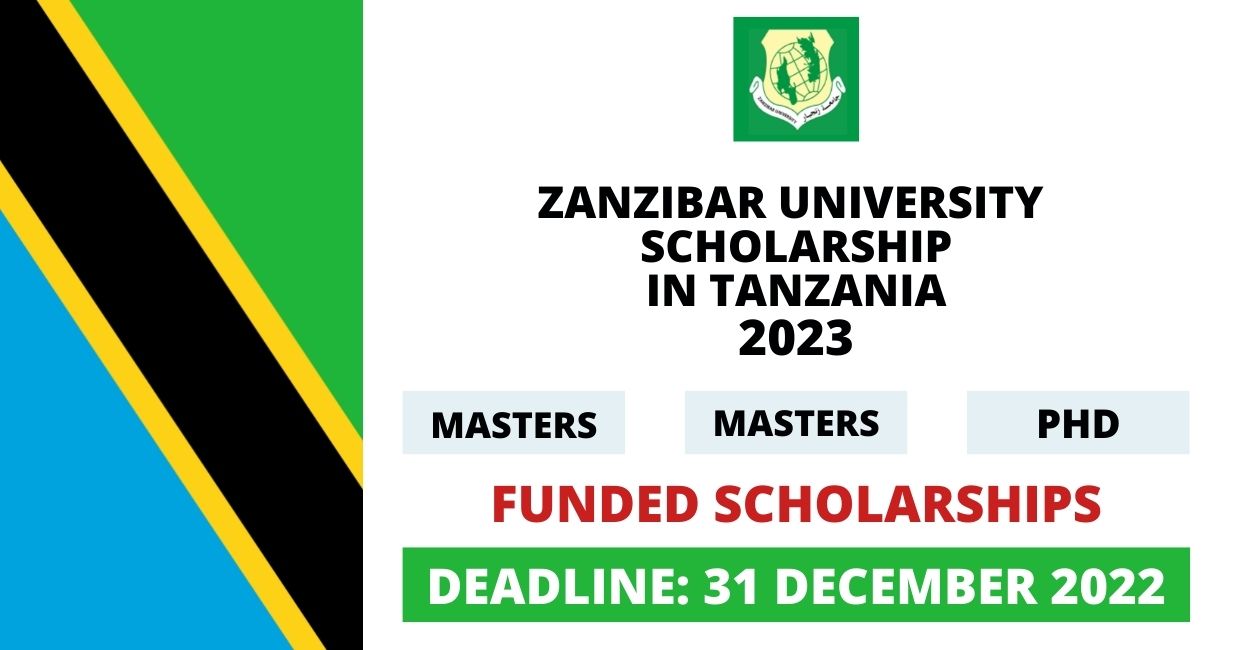 Feature image for Funded Scholarship at Zanzibar University in Tanzania 2023