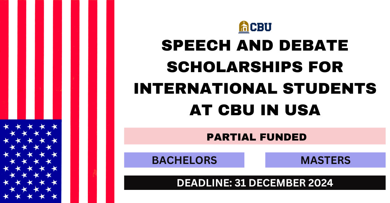 Feature image for Speech and Debate Scholarships for International Students at CBU in USA