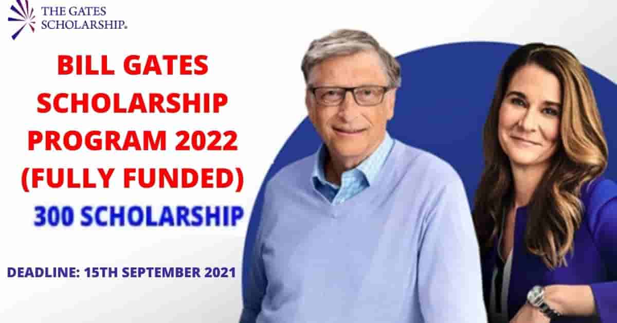 Feature image for Fully Funded Gates Scholarship Program in USA 2022