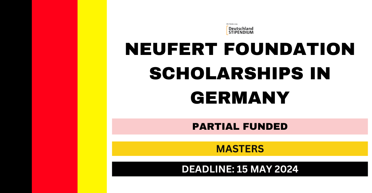 Feature image for Neufert Foundation Scholarships in Germany 2024