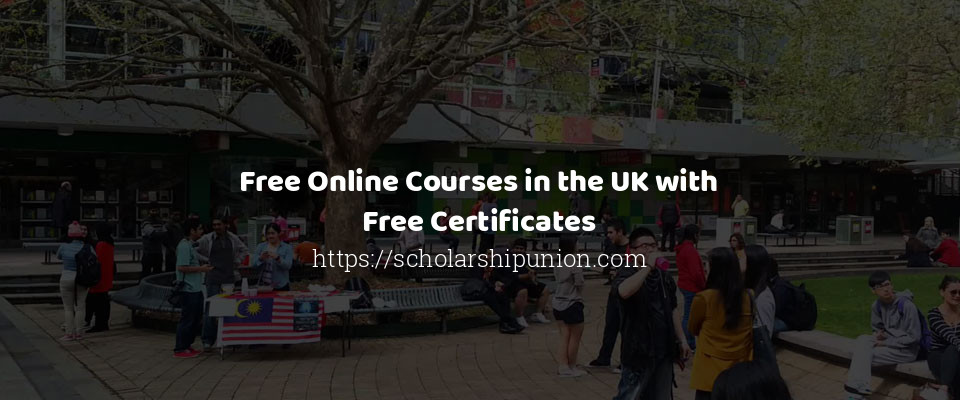 Feature image for Free Online Courses in the UK with Free Certificates