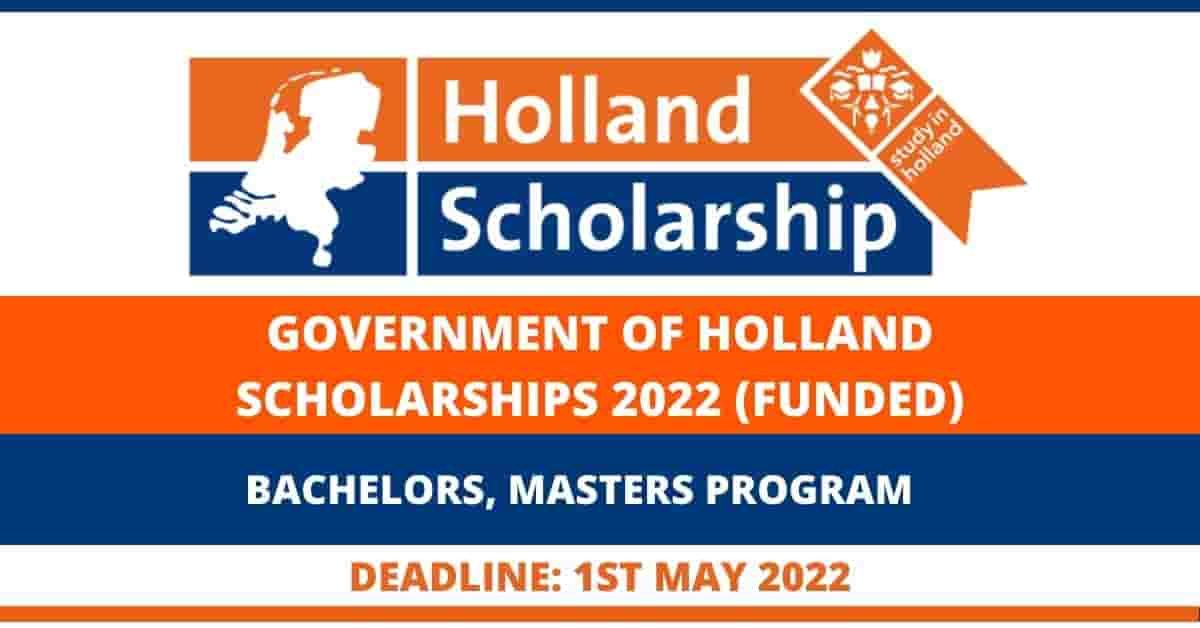 Feature image for Fully Funded Holland Government Scholarships