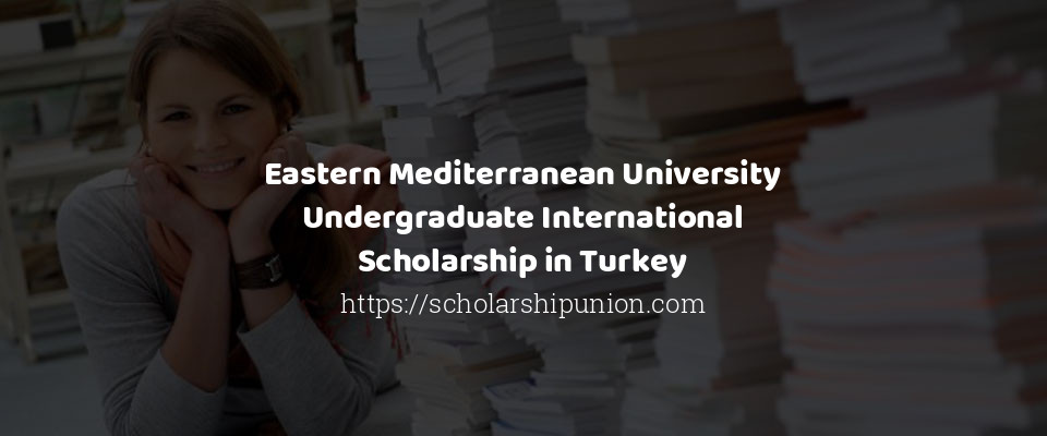 Feature image for Eastern Mediterranean University Undergraduate International Scholarship in Turkey